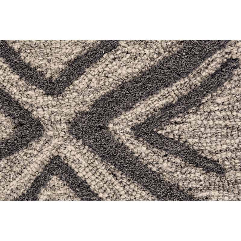 Hand Tufted Wool Indoor Rug, Rectangle 2' x 3'