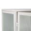 23.62"Glass Doors Modern Two-Door Wall Cabinet-881406001