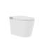Toilette intelligente avec couvercle et siège ouverts