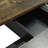 55.11" -70.86"Retro Rectangular Dining Table-1034336296