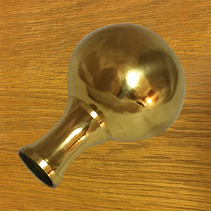 Faîteau de lampe boule pour abat-jour, Or