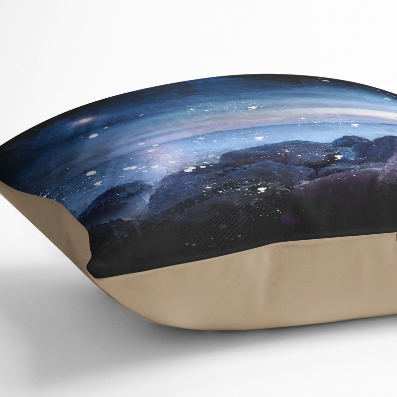 Square Cushion, 55cm H x 55cm W x 20cm D, Stone