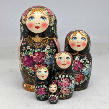 russian doll figurine