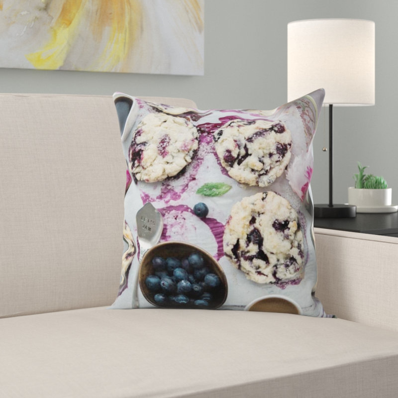 Coussin décoratif café
