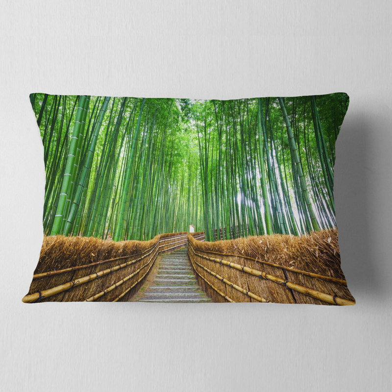 Coussin lombaire Schafer Landscape Path to Bamboo Forest