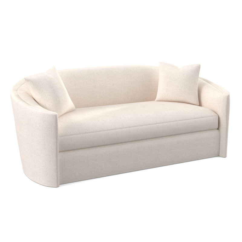 Aurora Sofa, Venice Ivory 100% Polyester