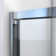 Harmony 44 - 48 in. W x 76 in. H Semi-Frameless Shower Door with ClearMax™ Technology