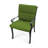 22" x 44" Outdoor Chair Cushion with Ties and Loop (Set of 2)-505382101