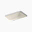 Ladena Vitreous China Rectangular Undermount Bathroom Sink-1016640040