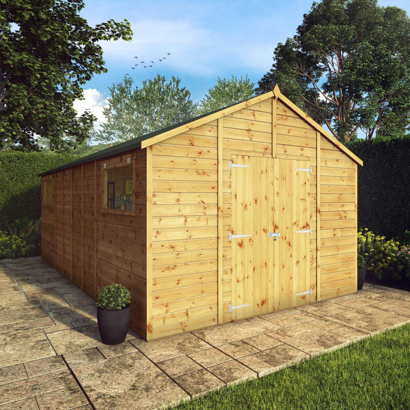 Mercia 18 x 10ft Premium Shiplap Apex Workshop