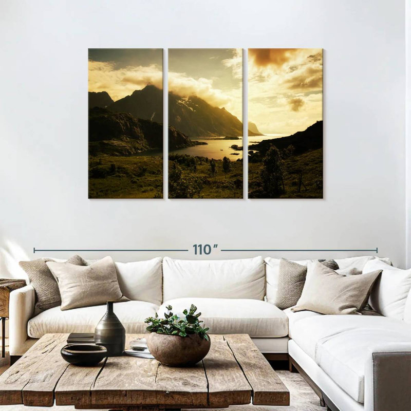 Alvord Lofoten Norway II, 48" H x 74" W