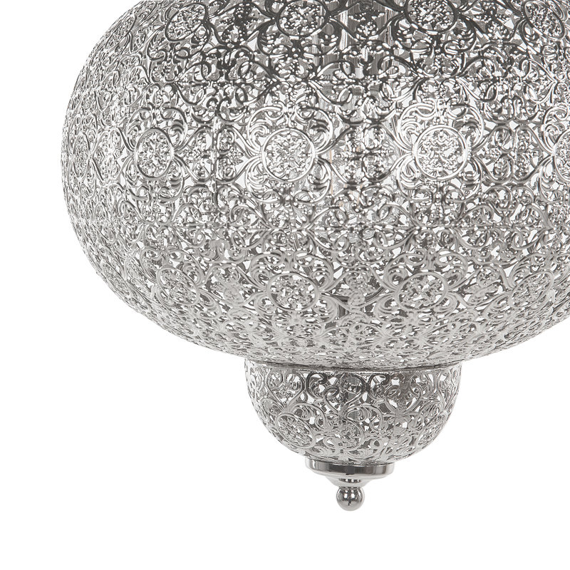Khattabi 1 - Light Silver Unique/Statement Pendant