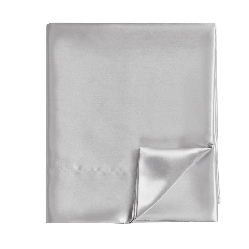 4 PCSSoft Bedding Sets, Light Gray, Twin Duvet Cover + 3 Additional Pieces
