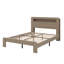 Base de lit plateforme avec tête de lit à DEL, ports USB et rangement spacieux sous le lit-8711495-8711492