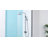 Shower Panel Screen Single Fixed Panel, 3/8 Inch Tempered Glass, Easy Clean Glass Shower Wall Screen (35"w X 74"h)-115435651