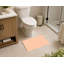 Tapis de toilette rectangulaire antidérapant et absorbant à pois grunge-529644242-529644248