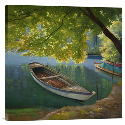 " Barca Sul Fiume " by Adriano Galasso