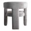Fauteuil demi-tonneau en polyester 29 po Verna-401537968