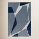 Sean Abstract Handmade Tufted Wool Light Blue/Navy/Light Slate Area Rug