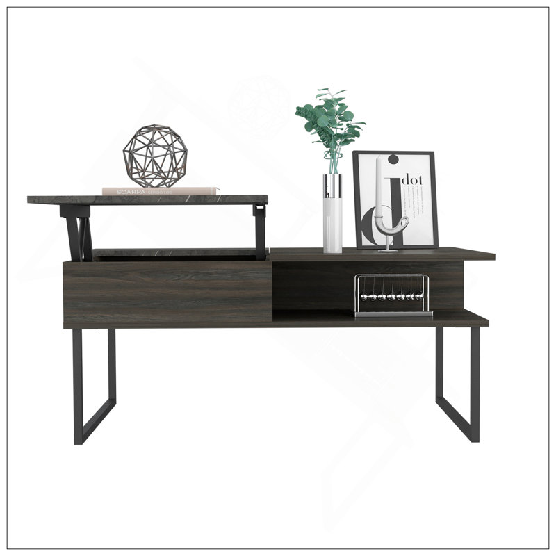 Table basse à plateau relevable Dayton