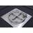 Rocky 43" Outdoor Concrete Fire Table with Built-In Propane Tank Storage 45,000 BTU - Includes Lava Rocks & PVC Cover-110887143