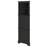 Tall Triangular Corner Cabinet With Triple Drawers And Customizable Shelves For Bathroom Kitchen-117531015