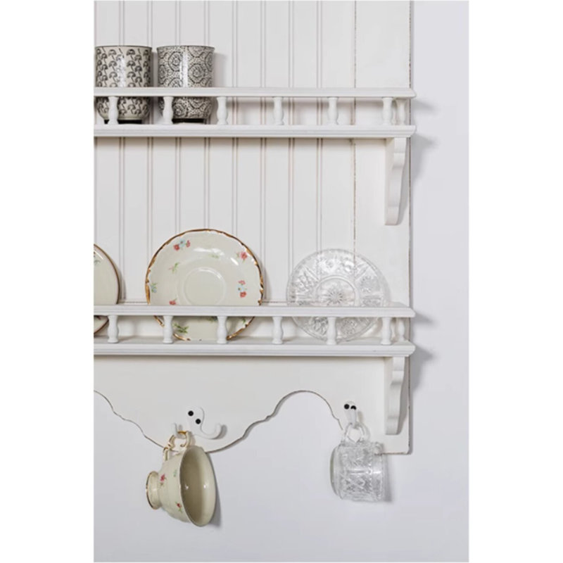 2 Piece Wood Accent Shelf