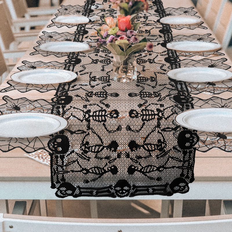 Hayleyjade Rectangle Toile Polyester Tablecloth
