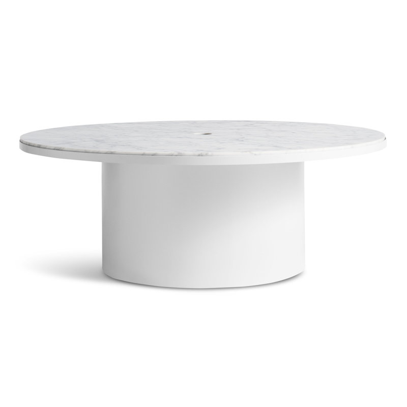 Table basse Plateau, blanc