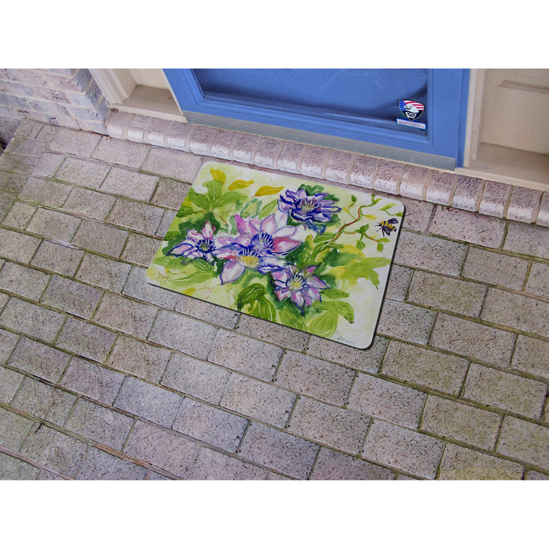 Alex Non-Slip Outdoor Doormat, Rectangle 1'6" x 2'2"