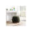 Fully Assembled Round Soft Teddy Fabric Upholstered Ottoman-1998125928