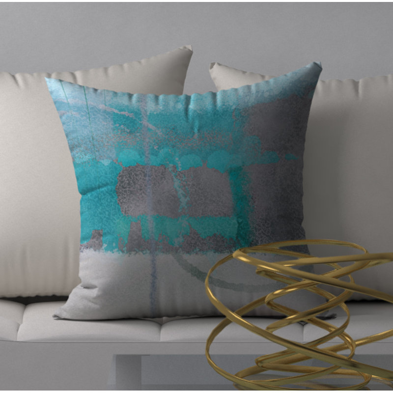Housse de coussin carrée/insert, 20 po X 20 po