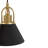 Jasmine Roth 3 - Light Luxe Gold/Black Cluster Pendant