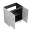 Meuble-lavabo sur pied 30 po avec lavabo en résine-108801228