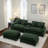 Sectional Sofa With 2 Removable Ottoman, 2 Usb Ports, 2 Cup Holders And Large Storage-1961823591