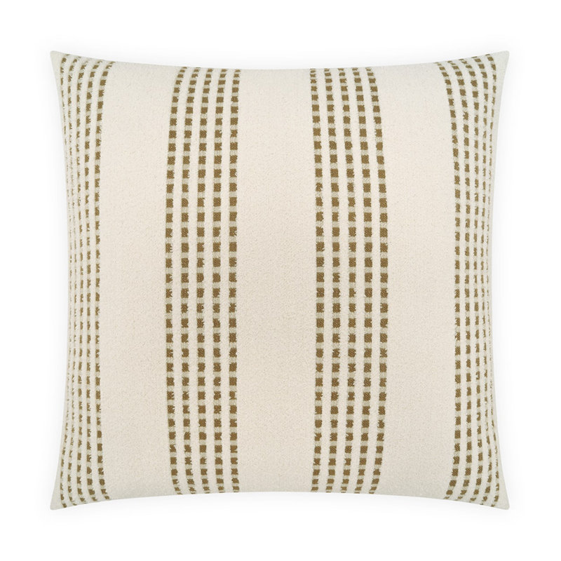 Coussin décoratif Gambora, H 36 po x l 36 po, Jute