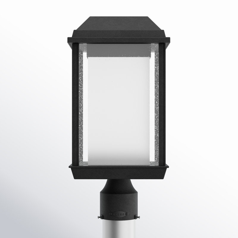Tête de lanterne DEL intégrée câblée 1 lumière H 16,63 po Adonis