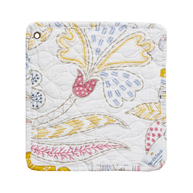 Flamingo Queen Cotton Reversible Quilt Set