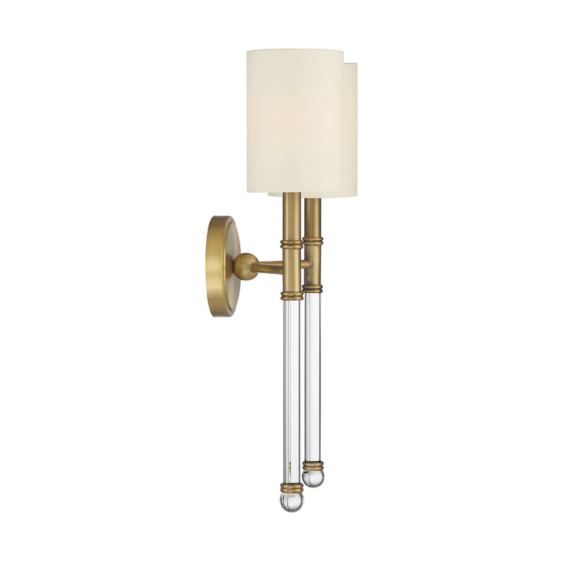 Nazario 2 - Light Dimmable Wallchiere in Brass, Brass
