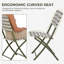 2 - Person Patio Dining Set with Round Table-1351778172