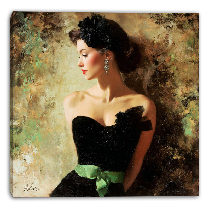 Art mural Emerald Elegance