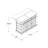 Hewson 57.5 " W Kitchen Island Set-1003200325