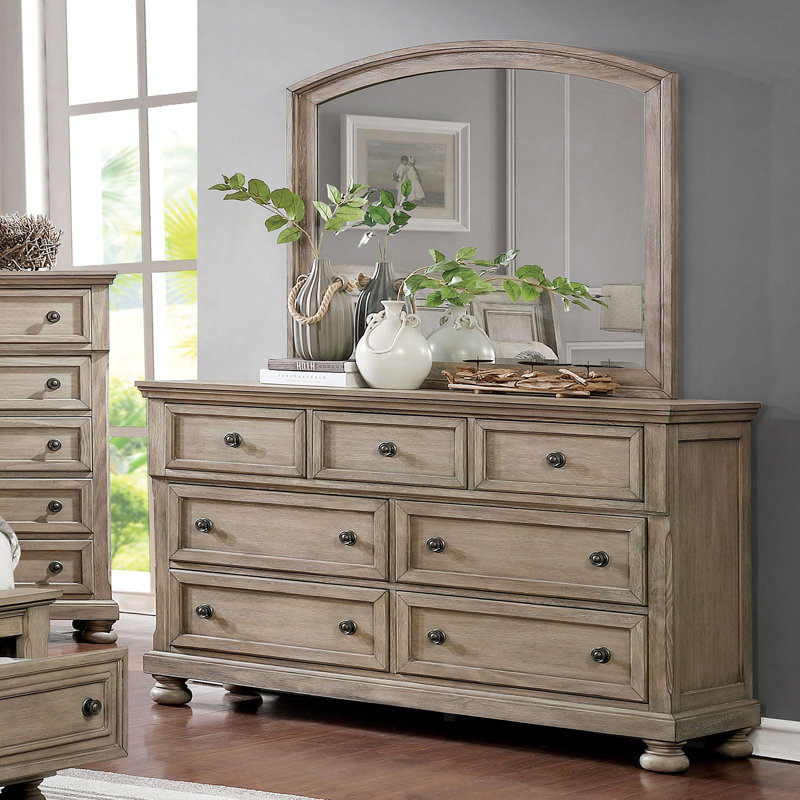 65.1'' W 7 - Drawer Dresser In Grey