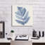 «Forest Ferns I Blue» par Albena Hristova, art mural sur toile-435346502