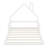 Full Size Wood Bed With Appealing House-Shaped Headboard In White Tone - Build Floor-947678618-947678613