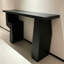 Console Mid-Century moderne en bois massif-2095213577