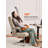Modern Light Luxury Leather Swivel Office Chair