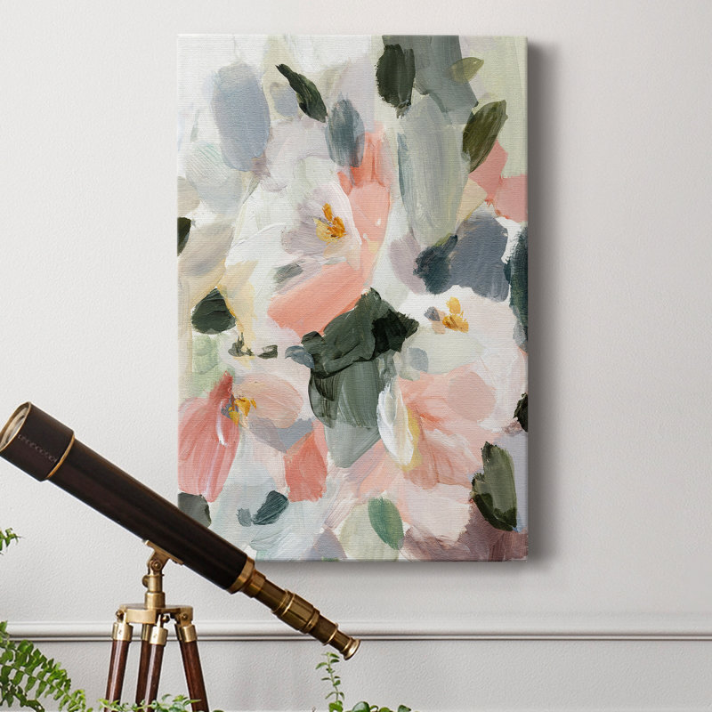 " Soft As Petals II ", 36" H  x 24" W x 1" D
