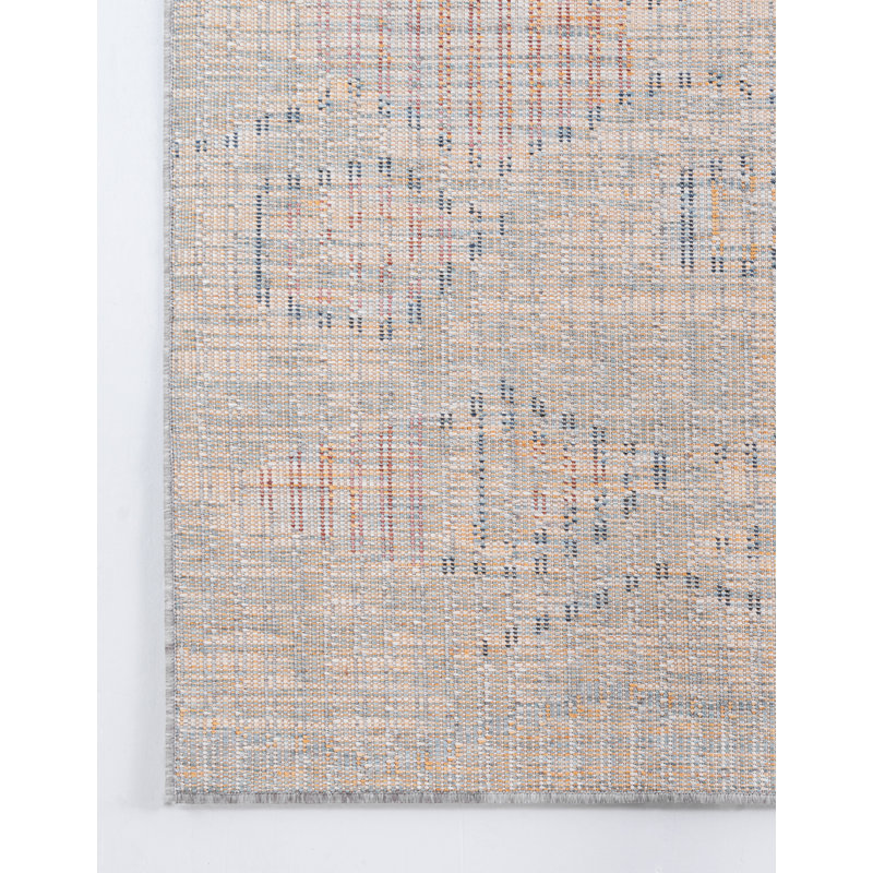 Geometric Indoor Rug, Rectangle 5'1" x 8'
