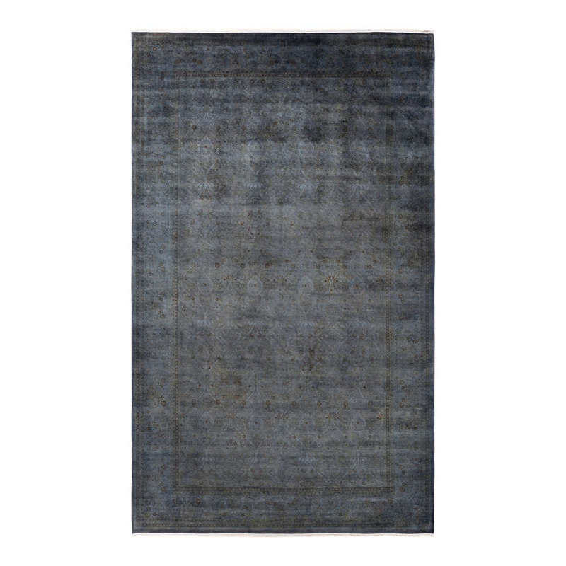 Tapis unique gris 8 pi 3 po x 13 pi 1 po Zaedin
